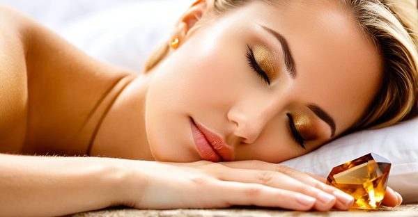 Dormir avec une citrine : la clé d'un repos revitalisant !